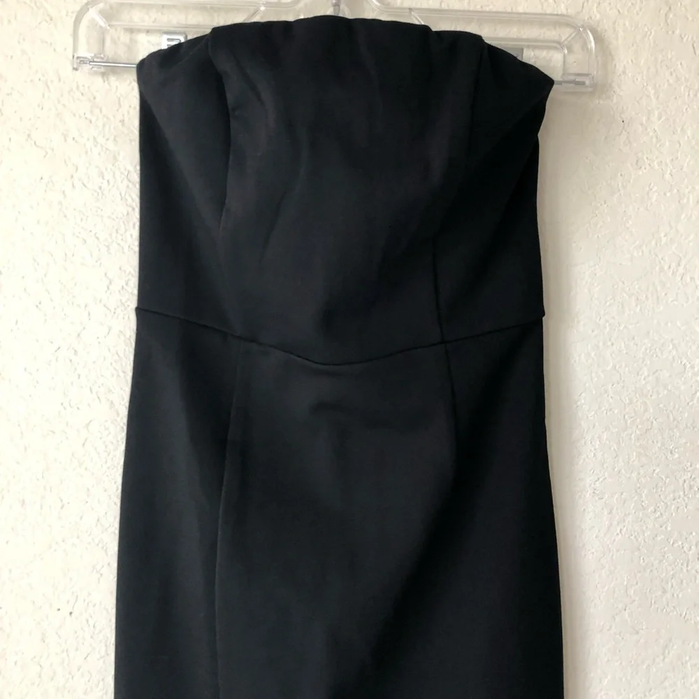 Lulus Jazzie Black Strapless Bodycon Dress - Picture 8 of 12